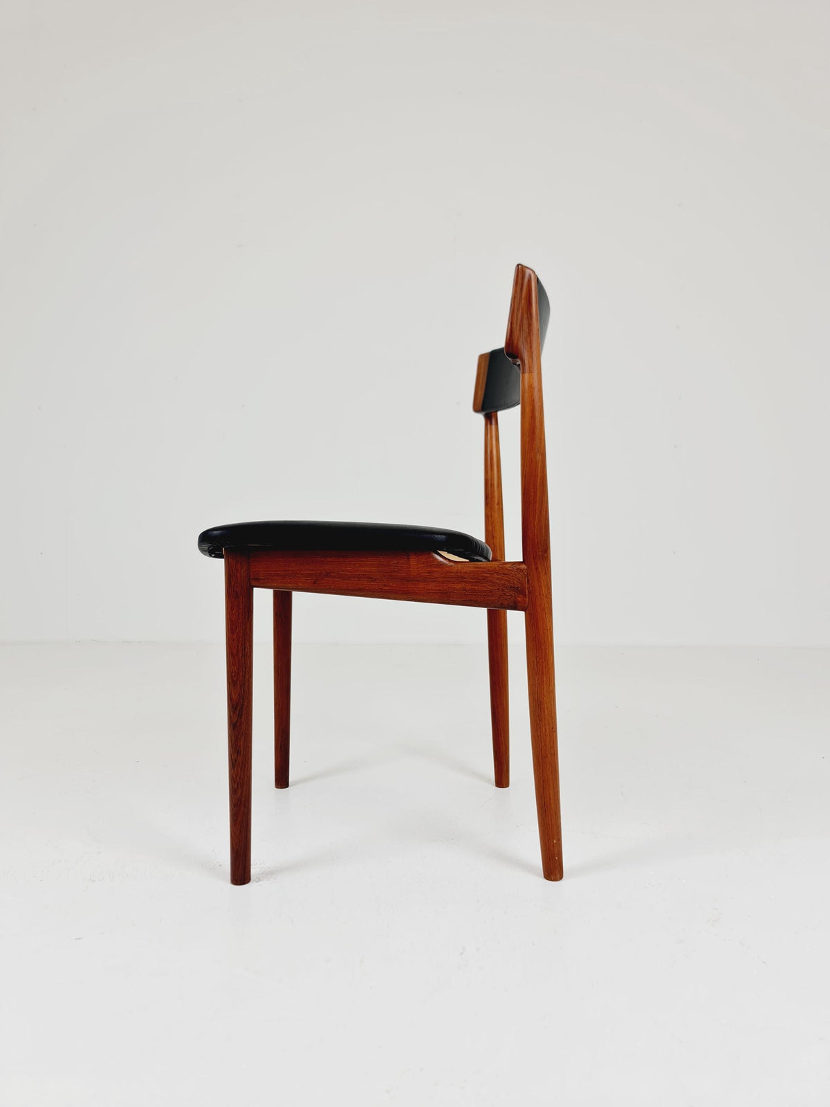 Mid century Single rosewood chair by Henry Rosengren Hansen for Brande Møbelindustri, 1960s