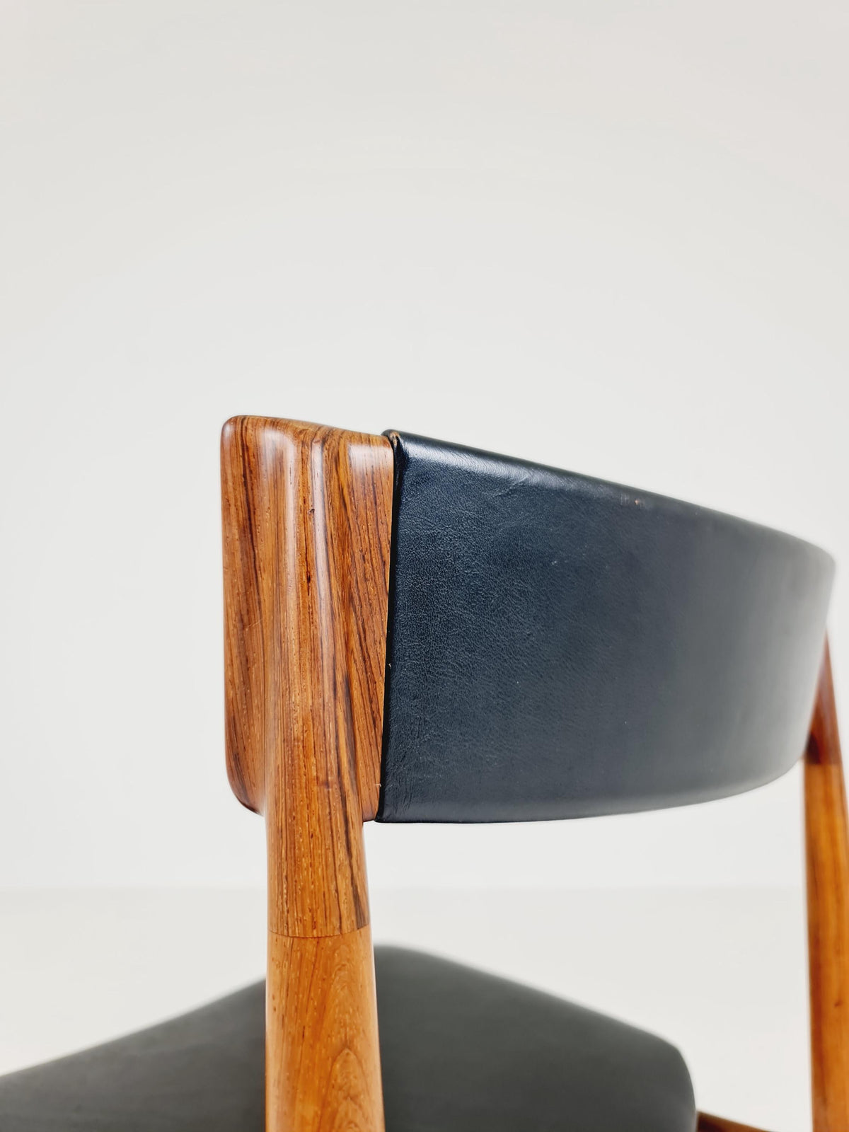Mid century Single rosewood chair by Henry Rosengren Hansen for Brande Møbelindustri, 1960s
