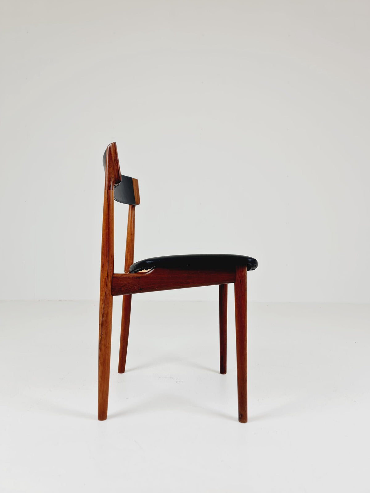 Mid century Single rosewood chair by Henry Rosengren Hansen for Brande Møbelindustri, 1960s