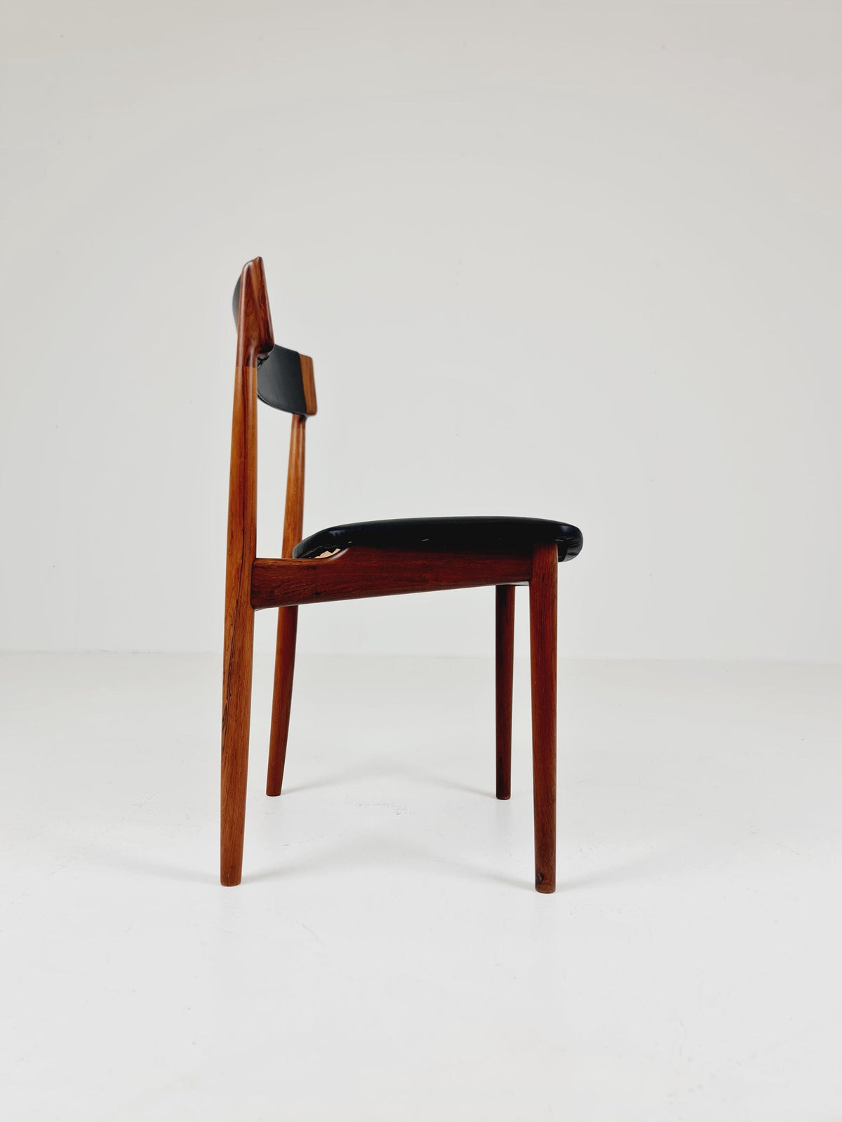 Mid century Single rosewood chair by Henry Rosengren Hansen for Brande Møbelindustri, 1960s
