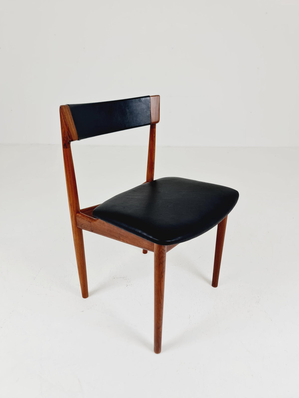 Mid century Single rosewood chair by Henry Rosengren Hansen for Brande Møbelindustri, 1960s
