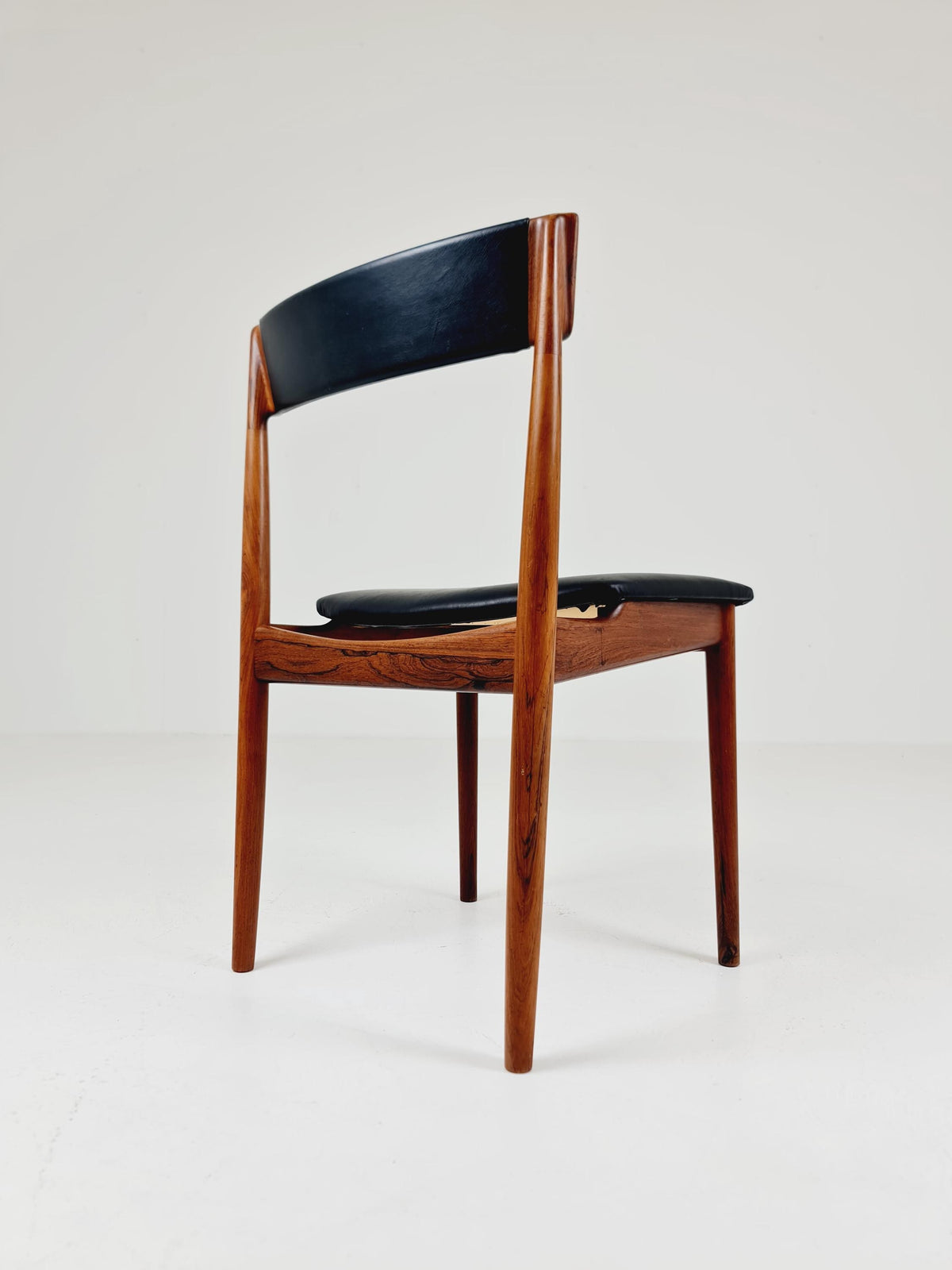 Mid century Single rosewood chair by Henry Rosengren Hansen for Brande Møbelindustri, 1960s