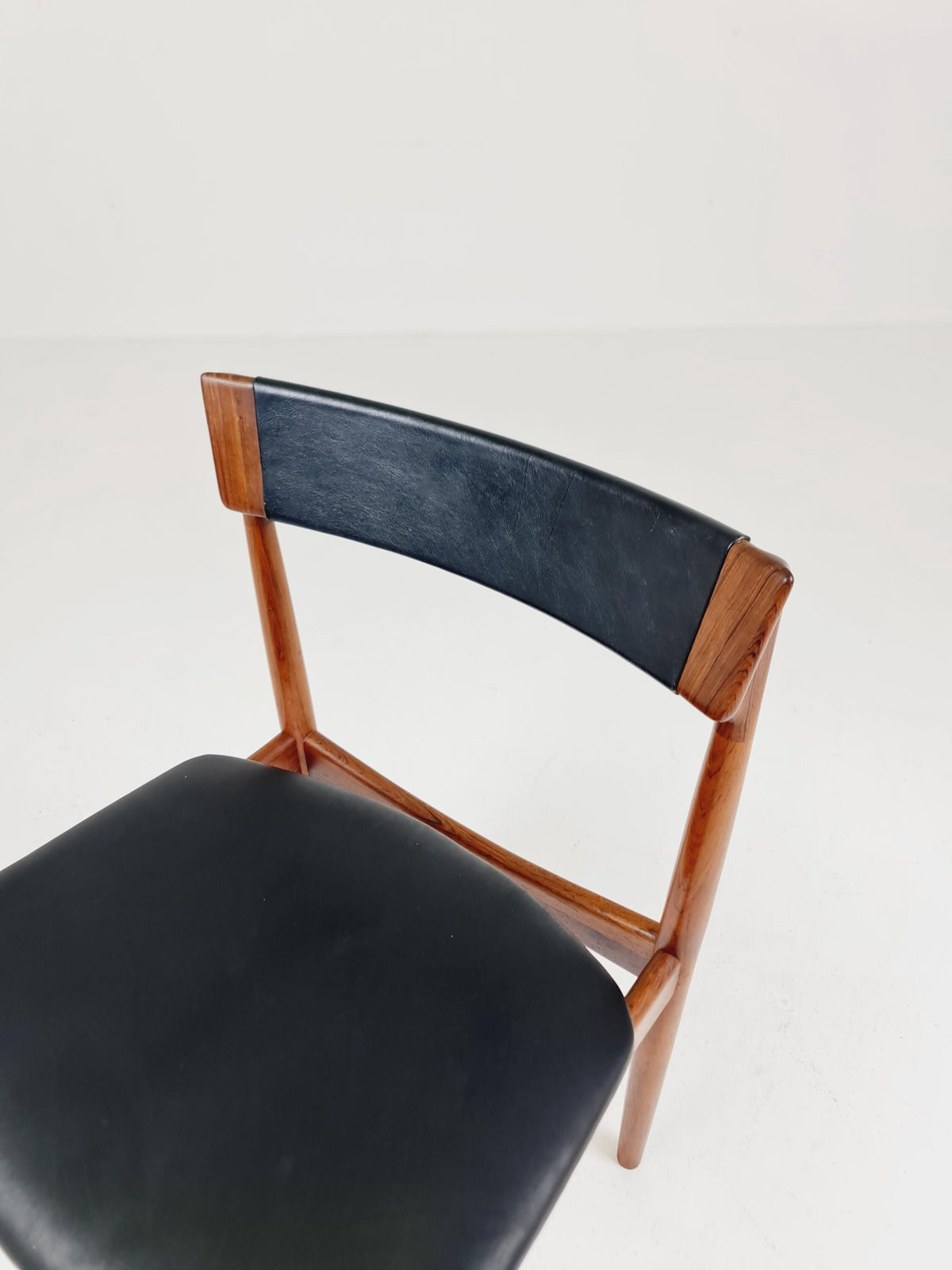 Mid century Single rosewood chair by Henry Rosengren Hansen for Brande Møbelindustri, 1960s