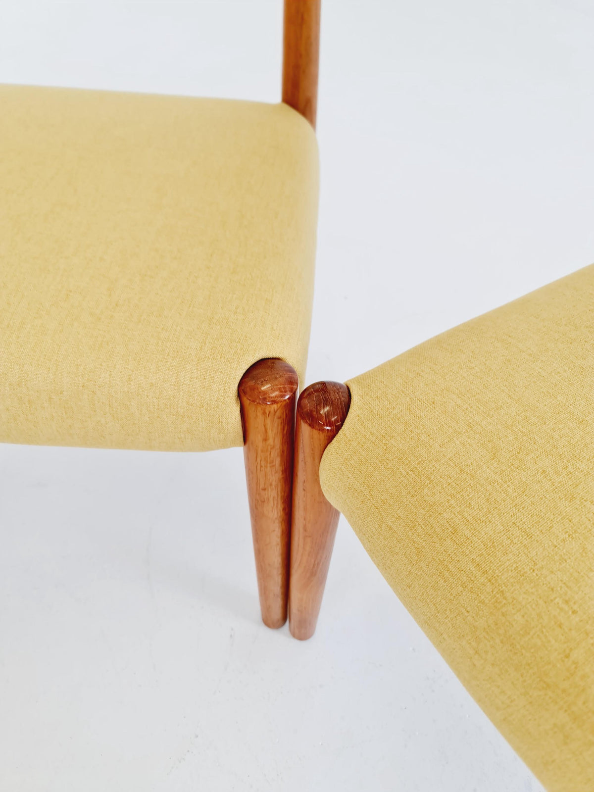 Midcentury teak Dining chairs by Boltinge 1960s, set of 6
