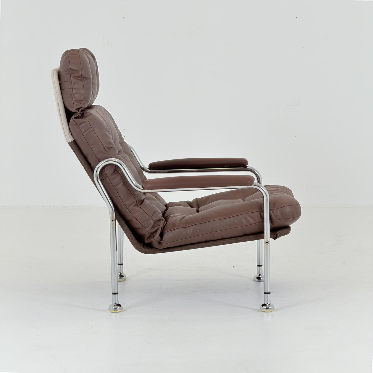 Mid-Century Modern Scandinavian lounge chair Design By Bo Eigert for Stalbo , Sweden 1970s