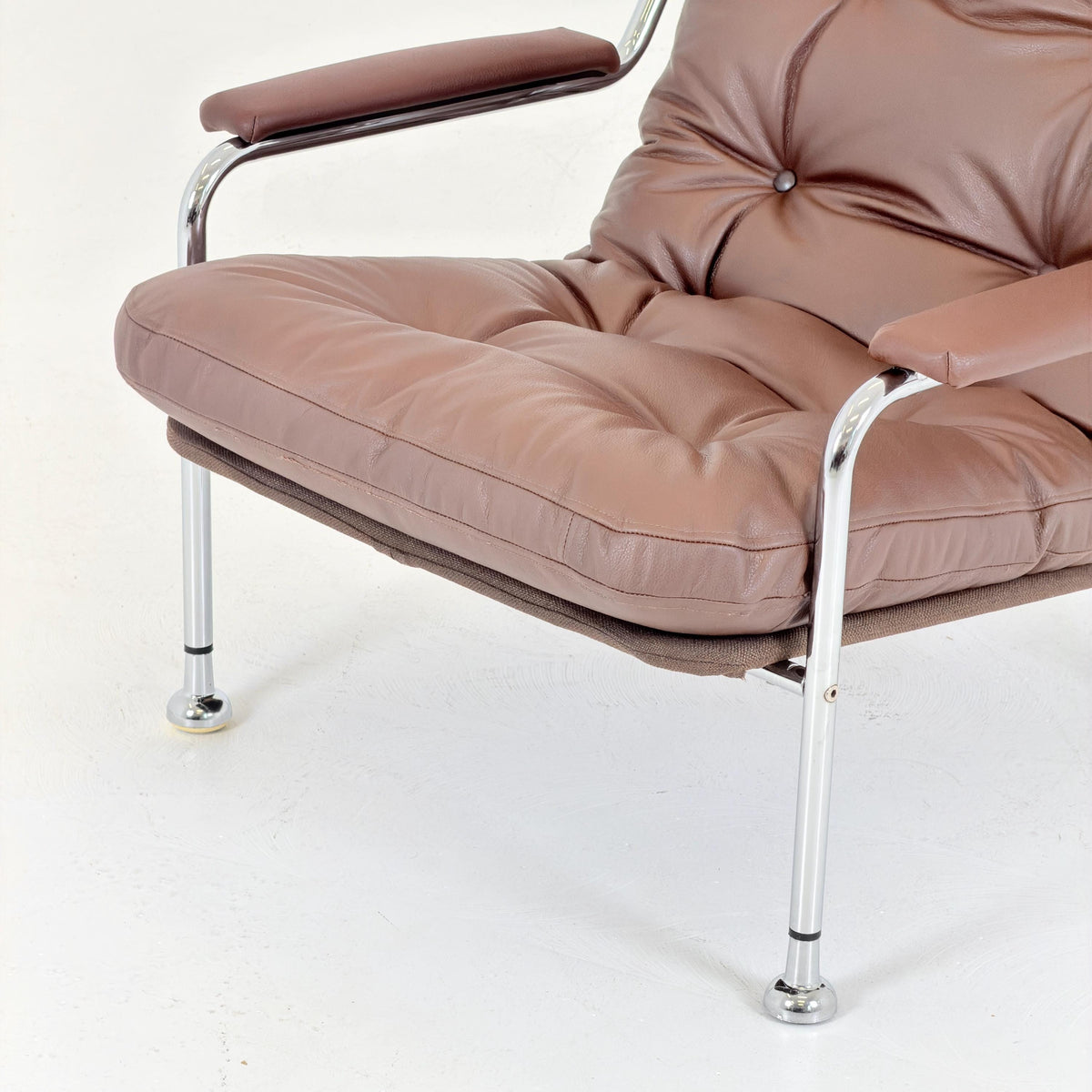 Mid-Century Modern Scandinavian lounge chair Design By Bo Eigert for Stalbo , Sweden 1970s