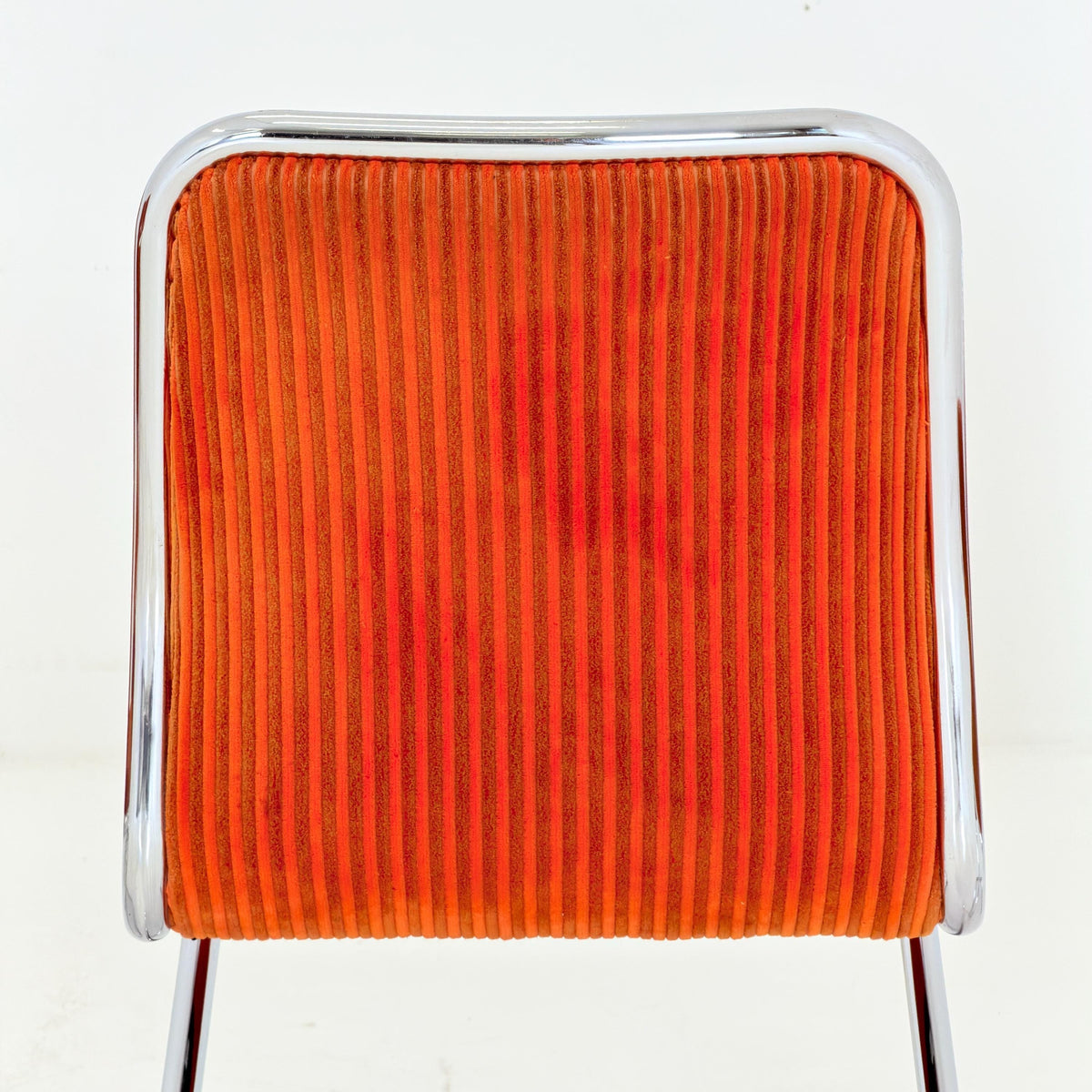 Set of 6 Mid Century Cantilever Dining Z-Chairs 1980s Italy
