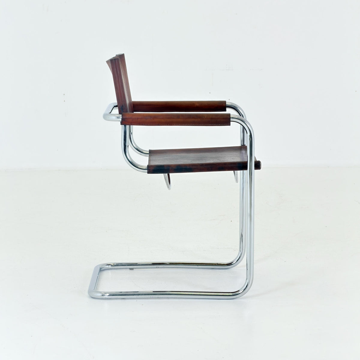 Mid century Bauhaus Matteo Grassi MG5 Cantilever Armchairs by Mart Stam, Italy, 1980s – Model B34