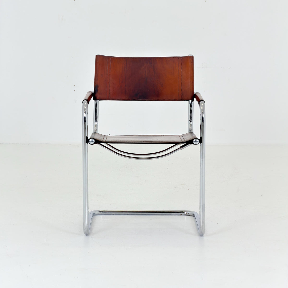 Mid century Bauhaus Matteo Grassi MG5 Cantilever Armchairs by Mart Stam, Italy, 1980s – Model B34