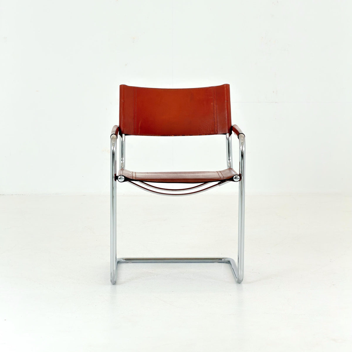 Mid-Century Bauhaus B34 Cantilever Chairs by Mart Stam for Linea Fiam, Italy, 1980s