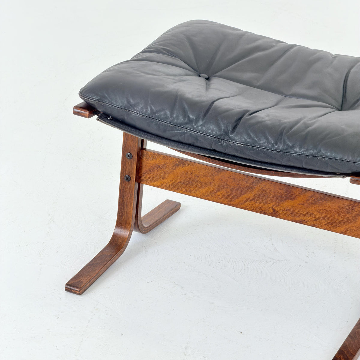 Mid century lounge “Siesta” ottoman by Ingmar Relling, Westnofa Furniture, Norway 1980s