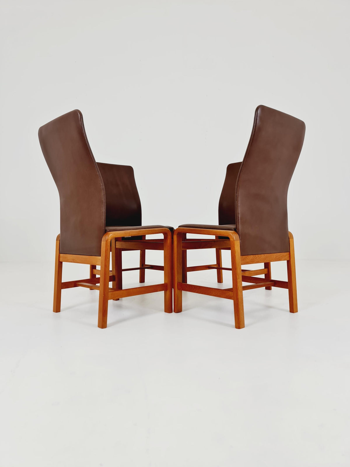 Midcentury teak Dining chairs by I.Olsen&Son Möbelfabrik 1970s, set of 4