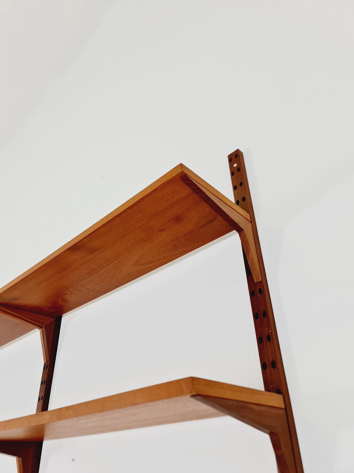 Big Mid century Danish Teak Wall Unit with 3 cabinets with show case by Poul Cadovius for Cado, Denmark, 1960s