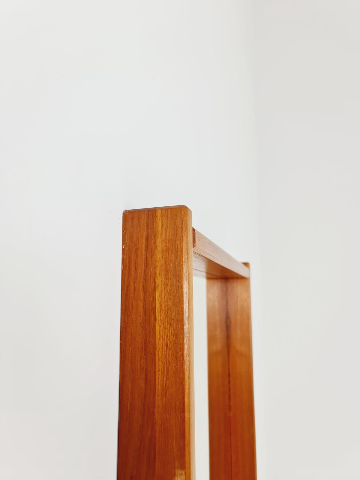 Mid Century Danish Solid Teak Wall Mirror with Drawer BY Roni Sunds For A/S Möbelfabrik , 1960s