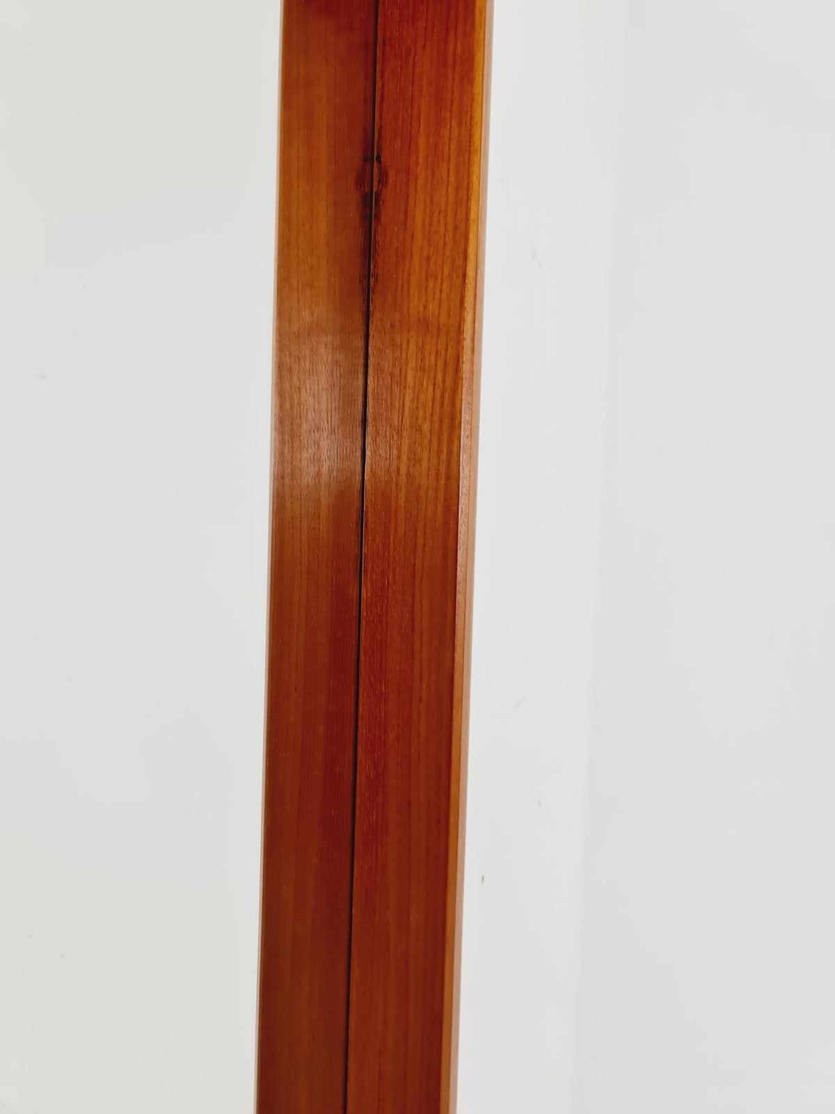Mid Century Danish Solid Teak Wall Mirror with Drawer BY Roni Sunds For A/S Möbelfabrik , 1960s