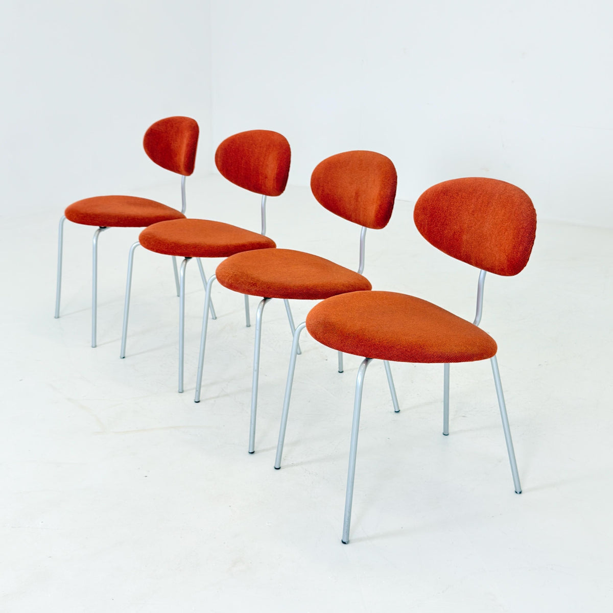 Set of 4 Hans Bellmann Dining Chairs for Domus Schwaikheim, 1960s Germany