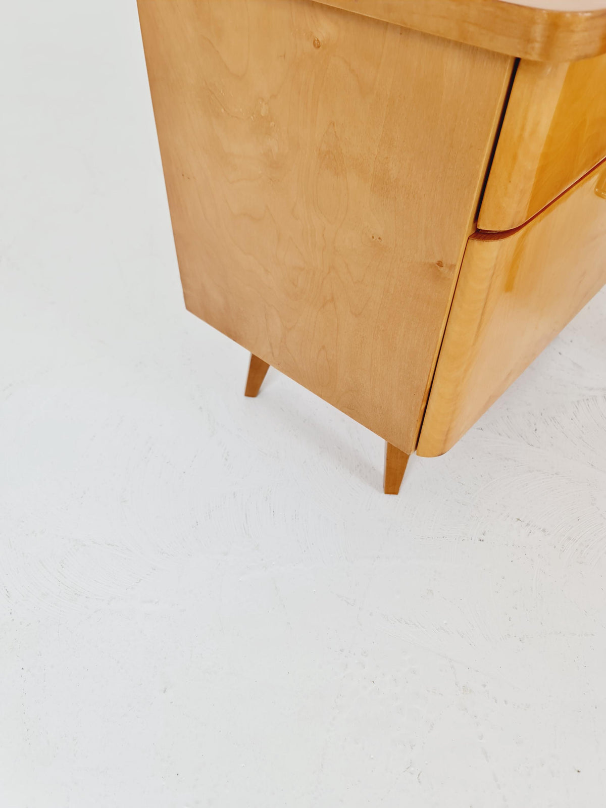 German Mid century nightstands/ bedside tables BY WK Möbel , 1960s Set of 2