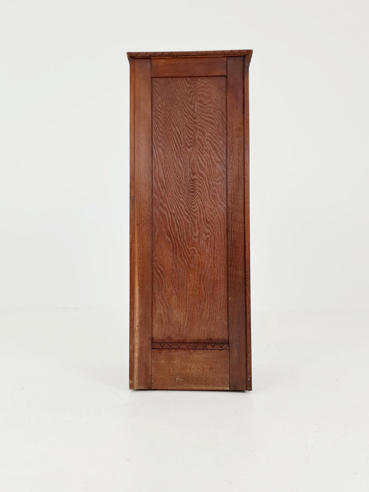 Bauhaus German roll document cabinet in walnut Wood , 1930s