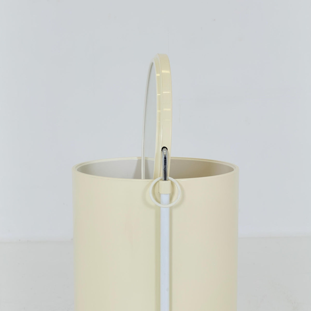 Mid century white vanity / make up table - by Bremshey & Co.Germany 1970s