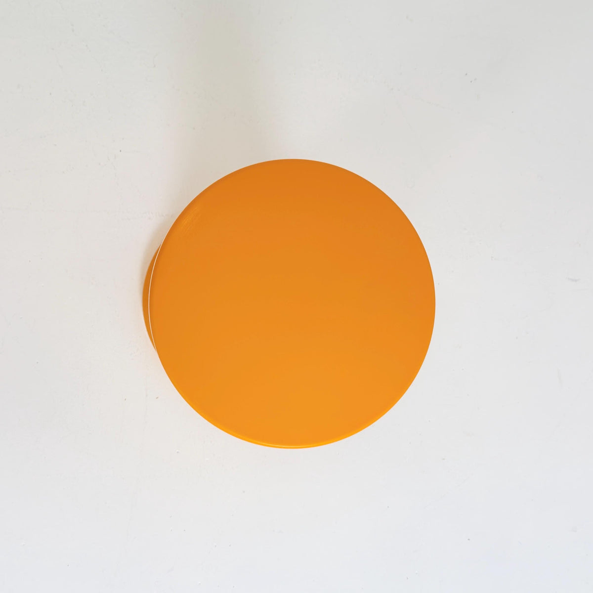 Rare Tam Tam Space Age Stool by Nurieux France Ref. 169 Orange 1970s France