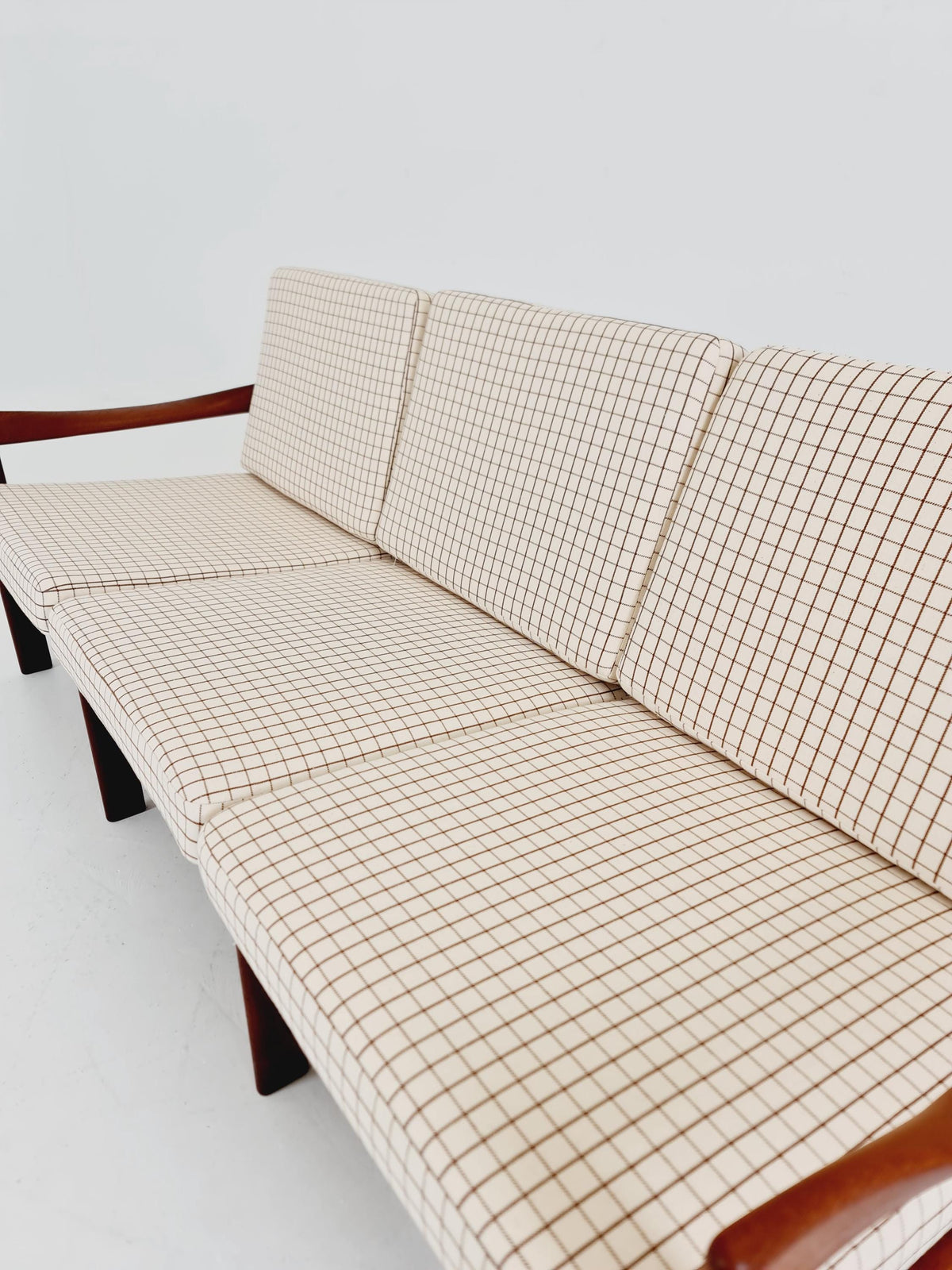 Mid century Sofa by Illum Wikkeslo Eilersen in solid teak, 1960s,