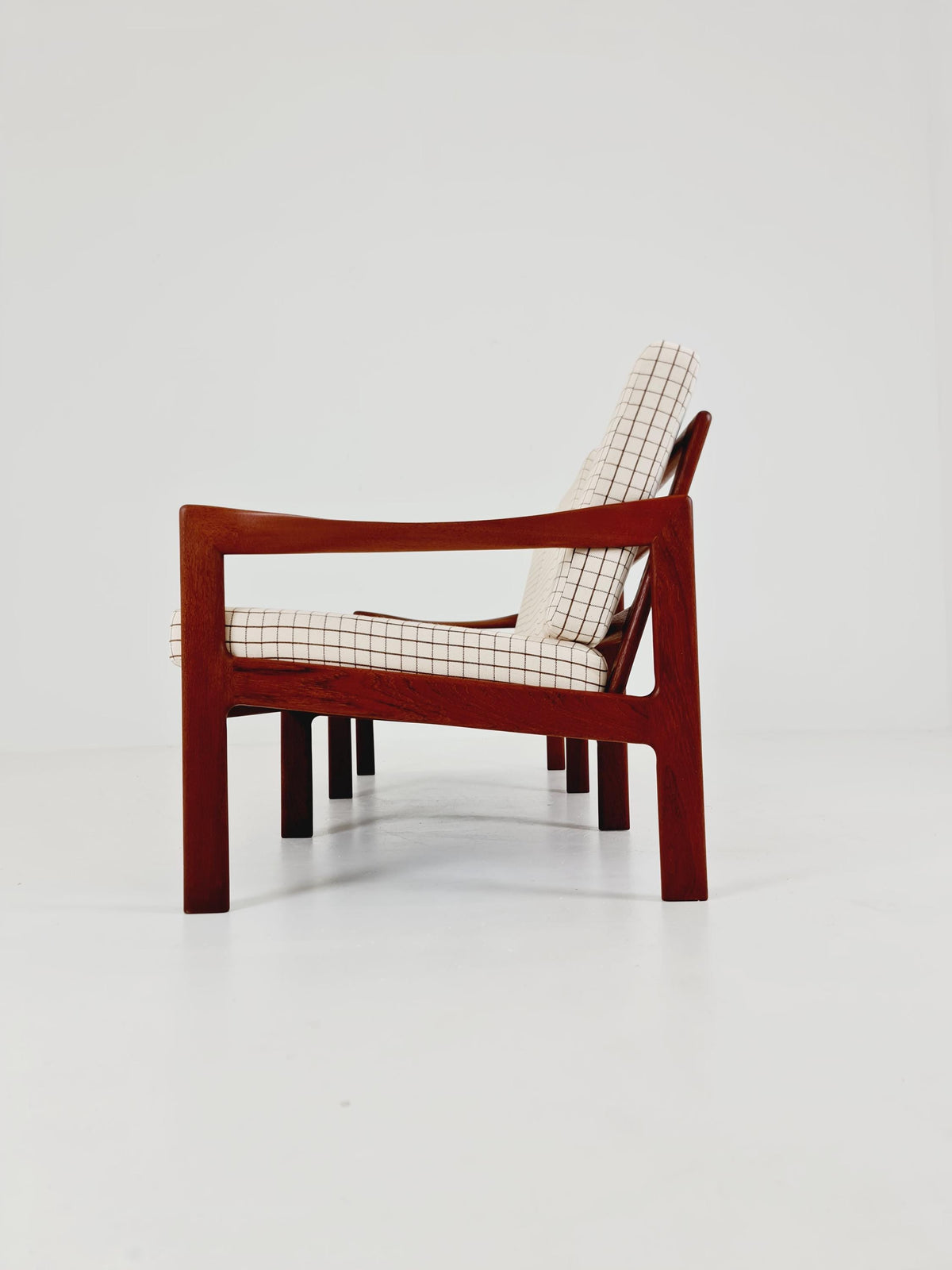 Mid century Sofa by Illum Wikkeslo Eilersen in solid teak, 1960s,