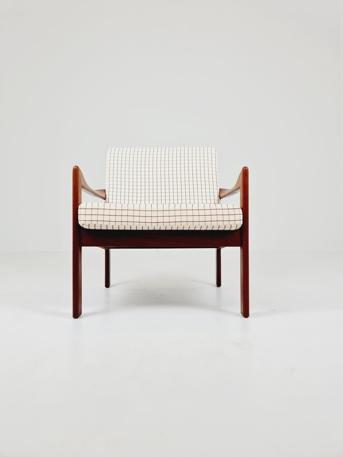 Mid century Sofa Lounge chair by Illum Wikkeslo Eilersen in solid teak, 1960s,