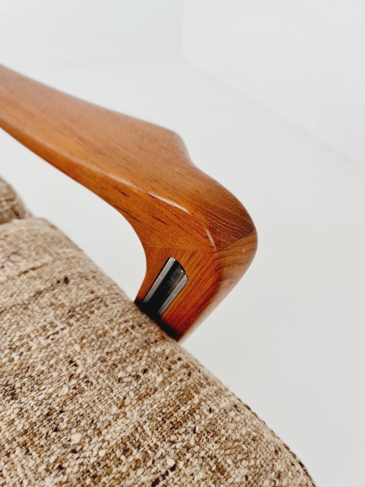 Mid-century Rare Danish teak lounge sofa/ Easy sofa /daybed BY Juul christiansen for JK Denmark , 1960s