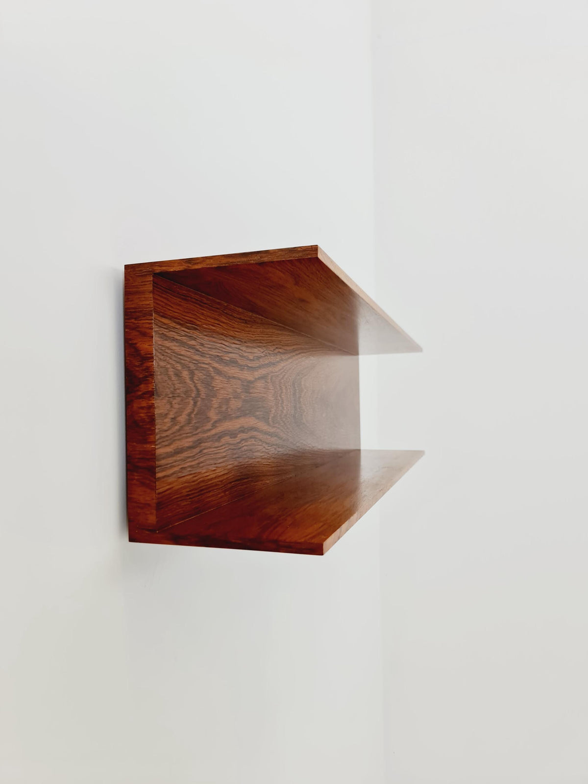 German Rosewood Wilheilm Renz for Walter Renz hanging shelf, 1960s