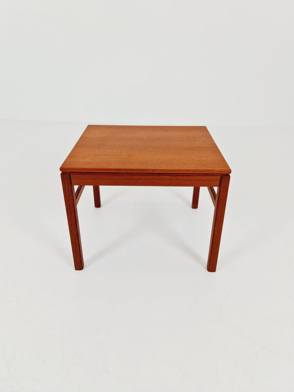 Midcentury Swedish teak side table Designed By Engström Myrstraad Model Casino 1960s