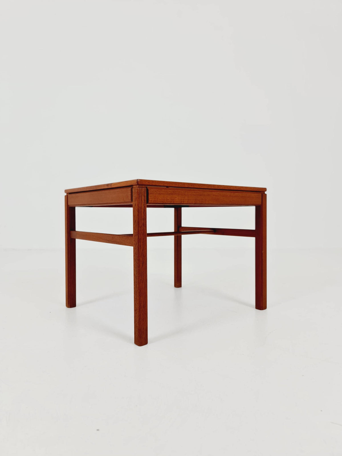 Midcentury Swedish teak side table Designed By Engström Myrstraad Model Casino 1960s