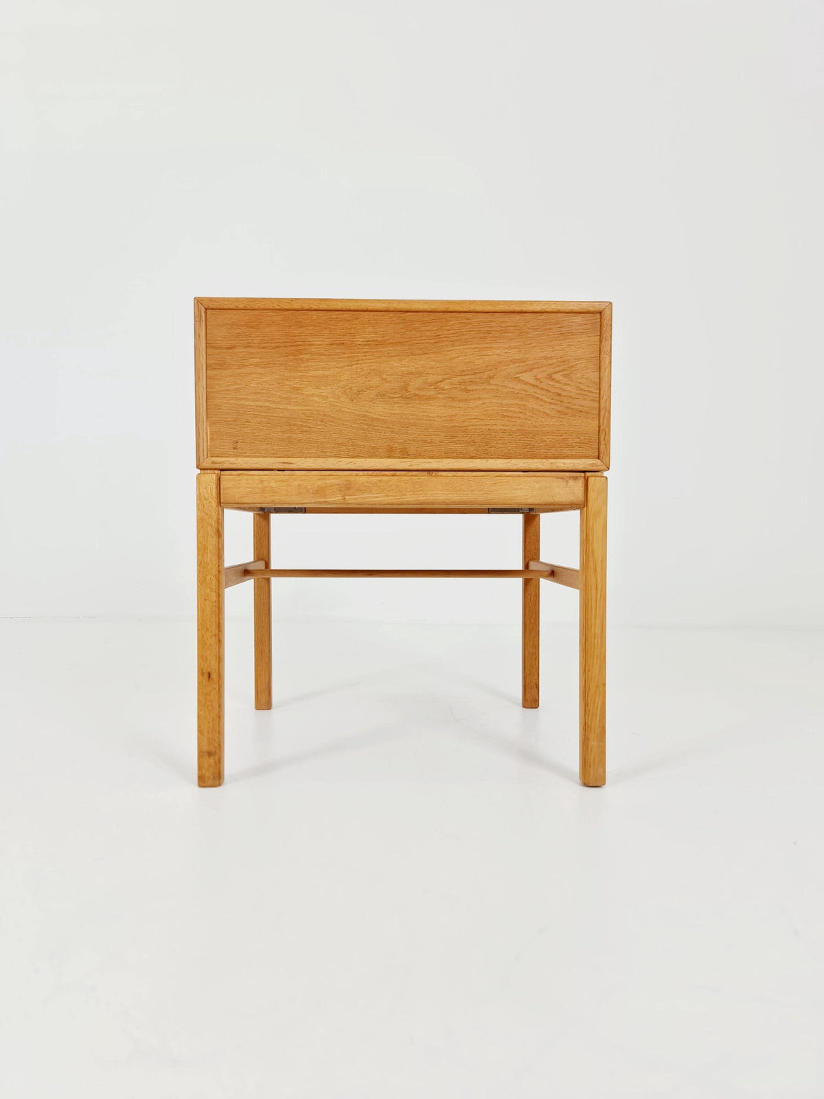 Rare Swedish MidCentury Oak nightstand / bedside table, Designed By Engström Myrstraad Model Casino 1960s