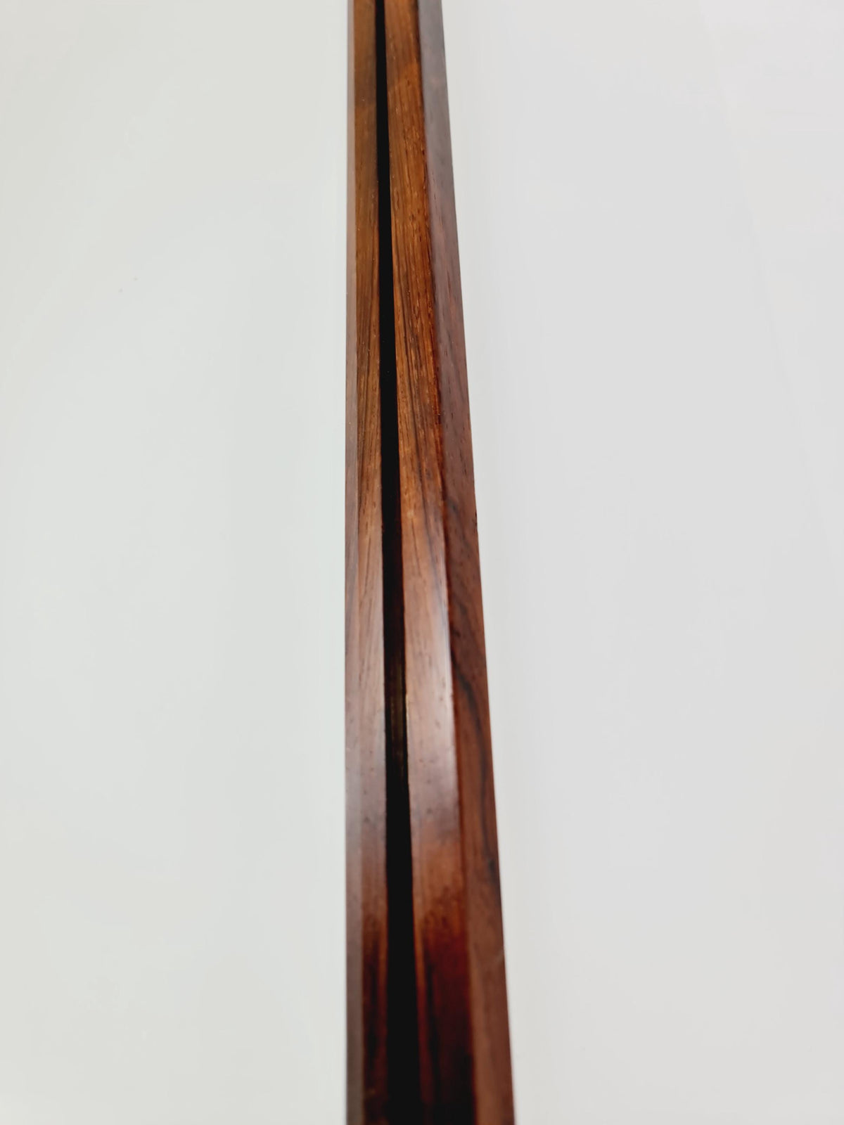 Rosewood Danish mid-century Modern wall-mounted mirror By Aksel Kjersgaard , 1960s