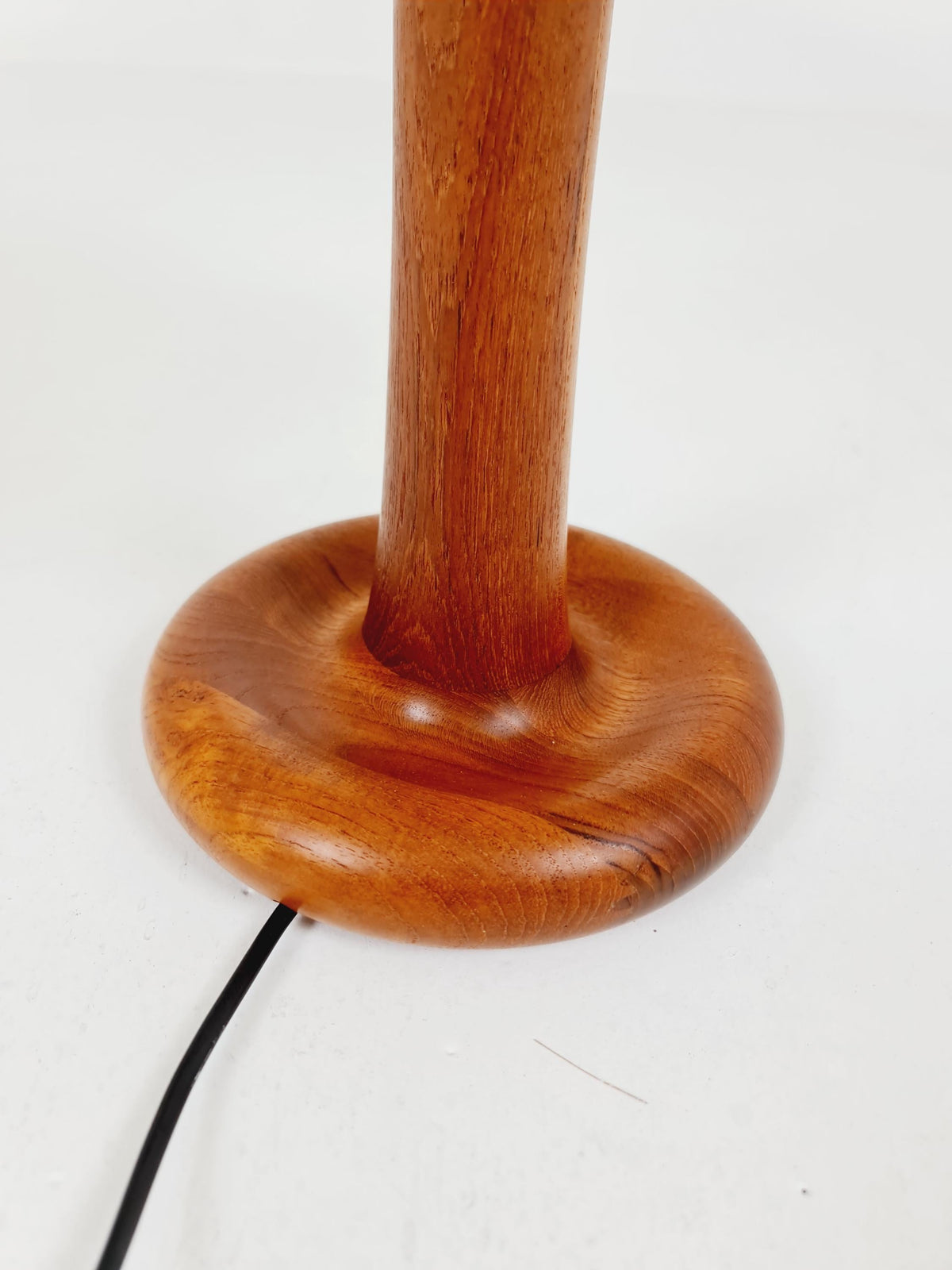 Mid century solid teak table lamp by Dyrlund , 1960s