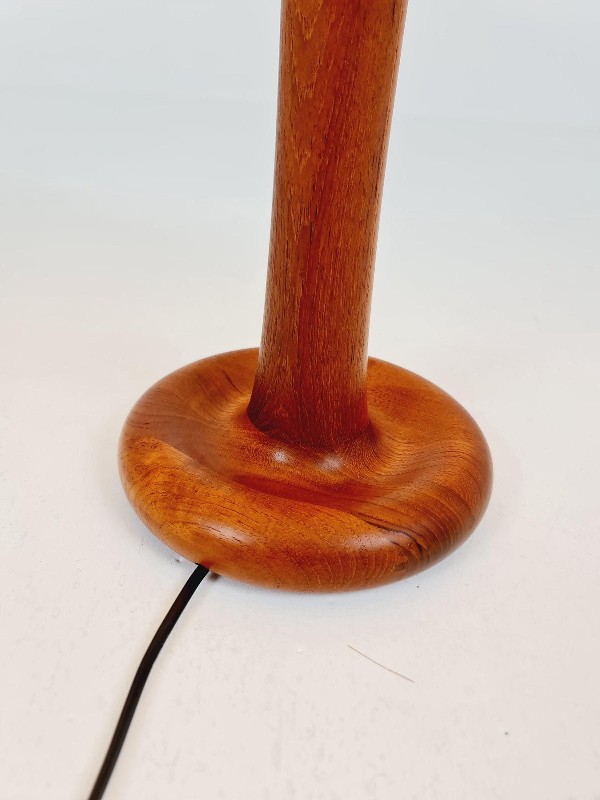 Mid century solid teak table lamp by Dyrlund , 1960s