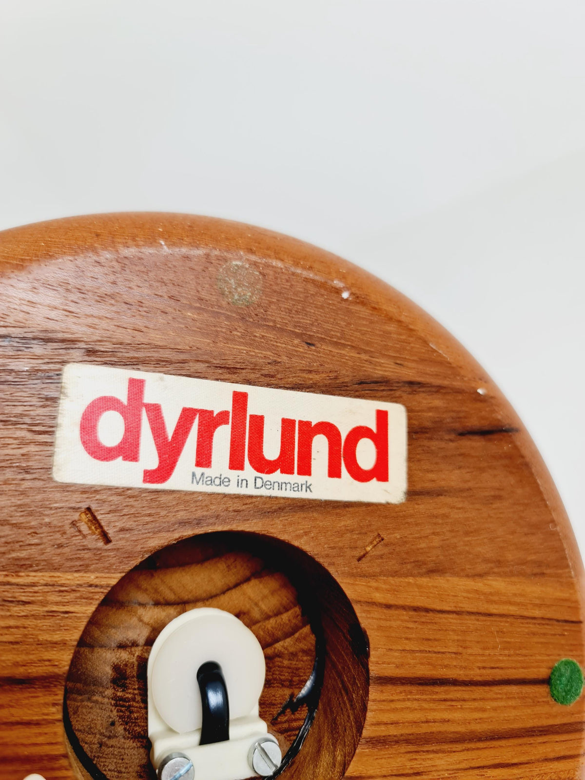 Mid century solid teak table lamp by Dyrlund , 1960s