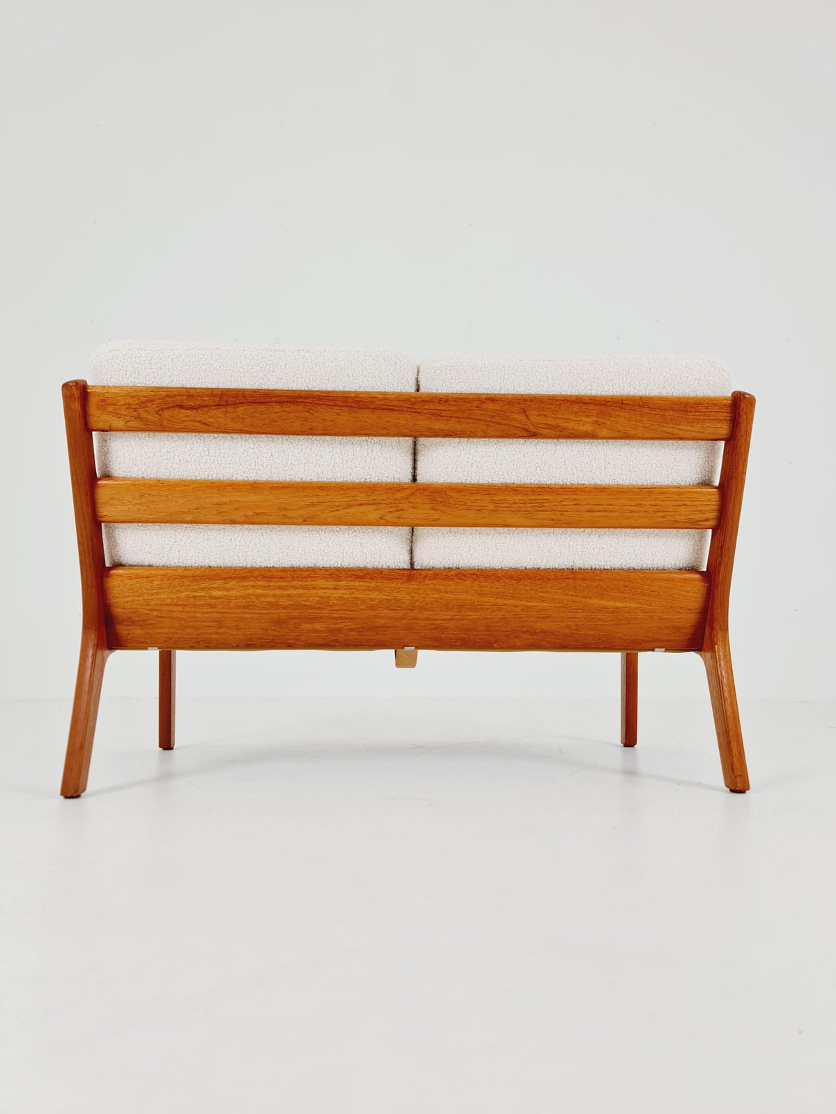 Mid-century Rare Danish teak lounge sofa /Senator Sofa 2 Seater by Ole Wanscher for Peter Jeppesen 1960s