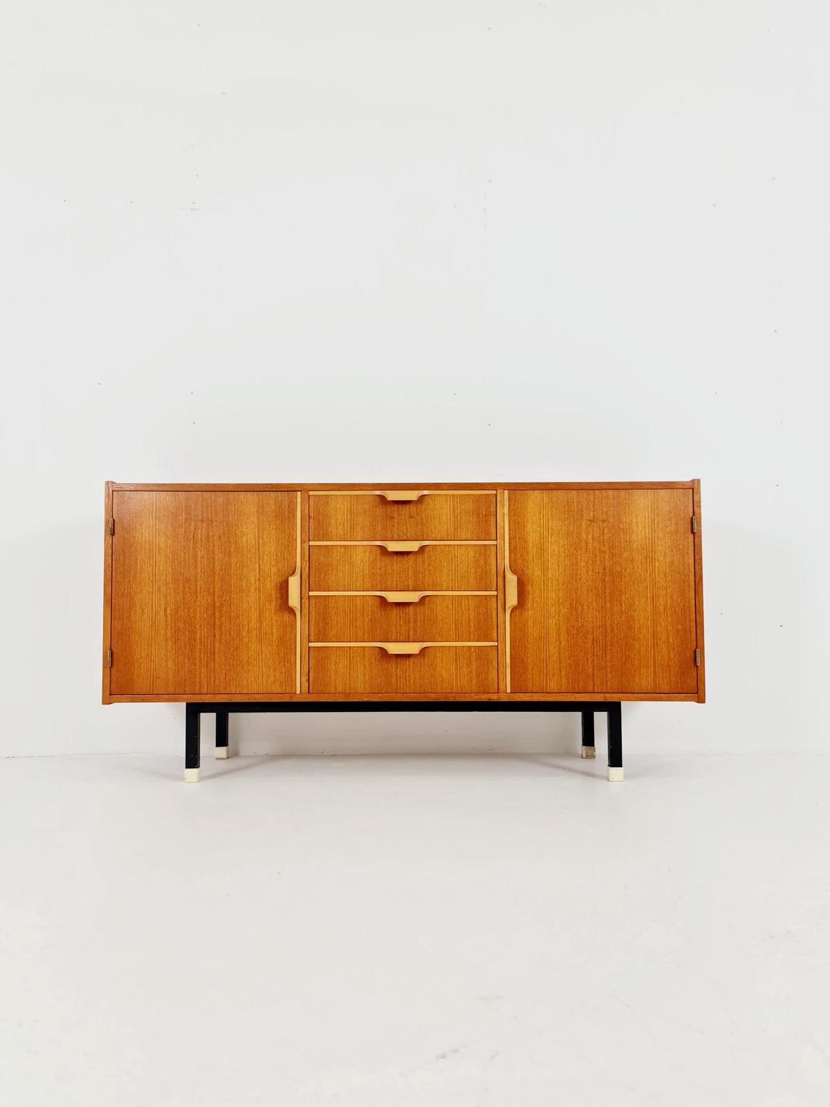 Mid century Modern German teak sideboard by WK möbel, 1960s