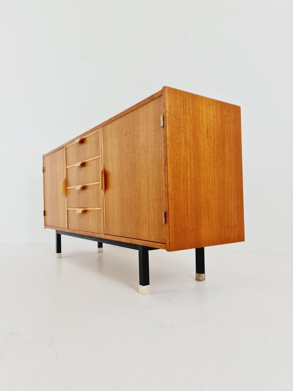 Mid century Modern German teak sideboard by WK möbel, 1960s
