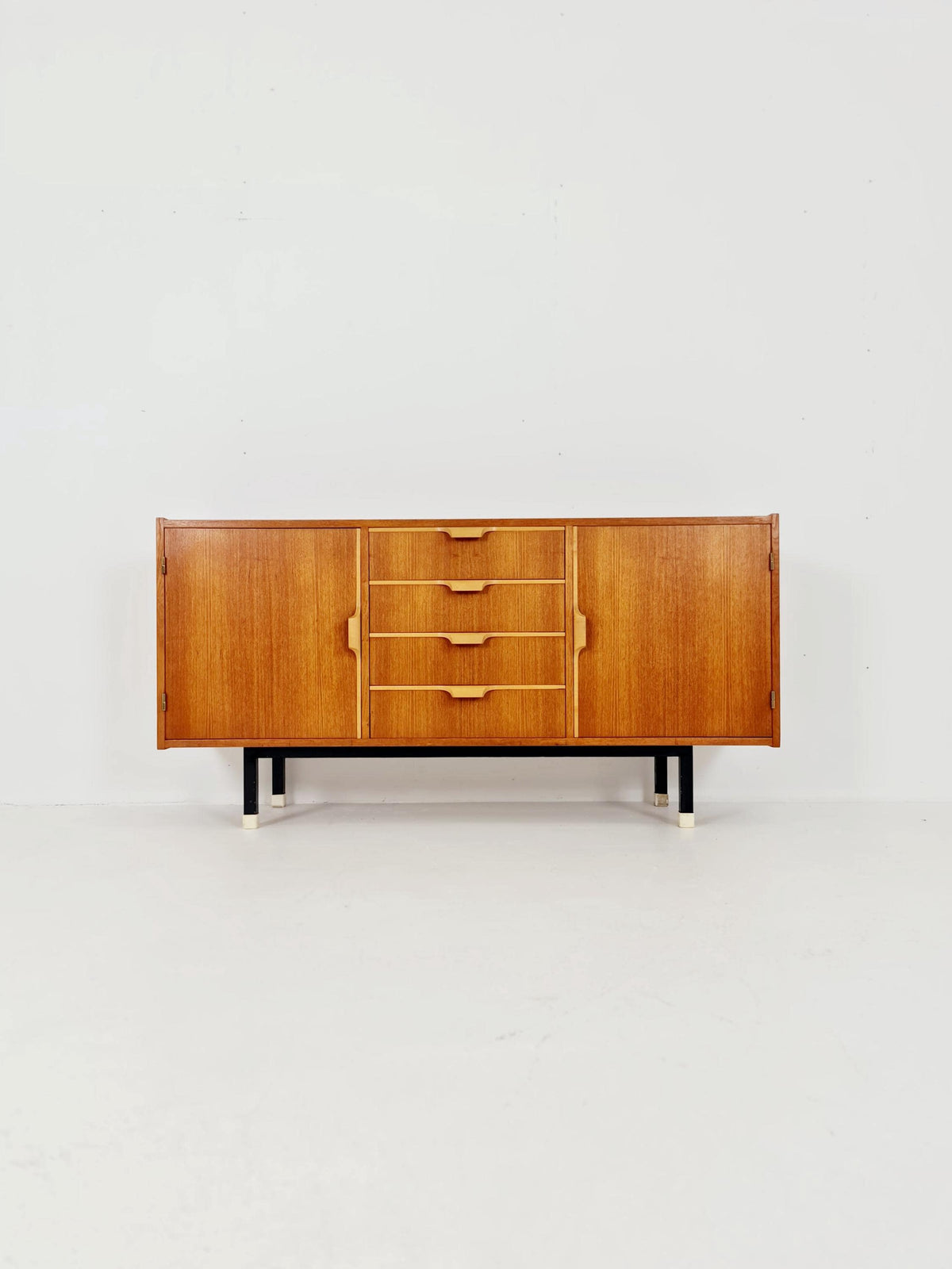 Mid century Modern German teak sideboard by WK möbel, 1960s
