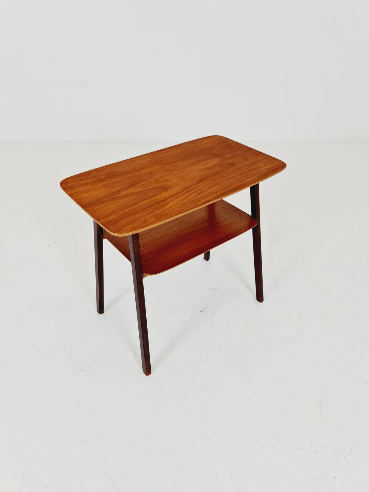 Swedish Mid century Mahogany nightstands, side tables by Albert’s Möbelfabrik, 1960s