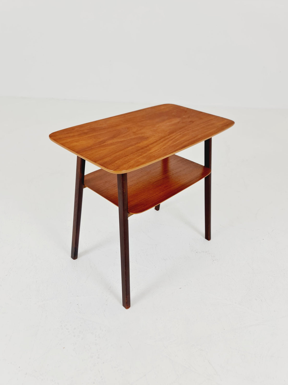 Swedish Mid century Mahogany nightstands, side tables by Albert’s Möbelfabrik, 1960s