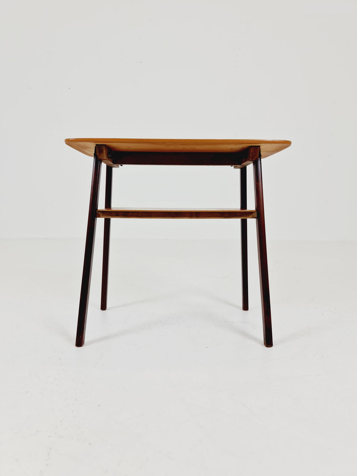 Swedish Mid century Mahogany nightstands, side tables by Albert’s Möbelfabrik, 1960s