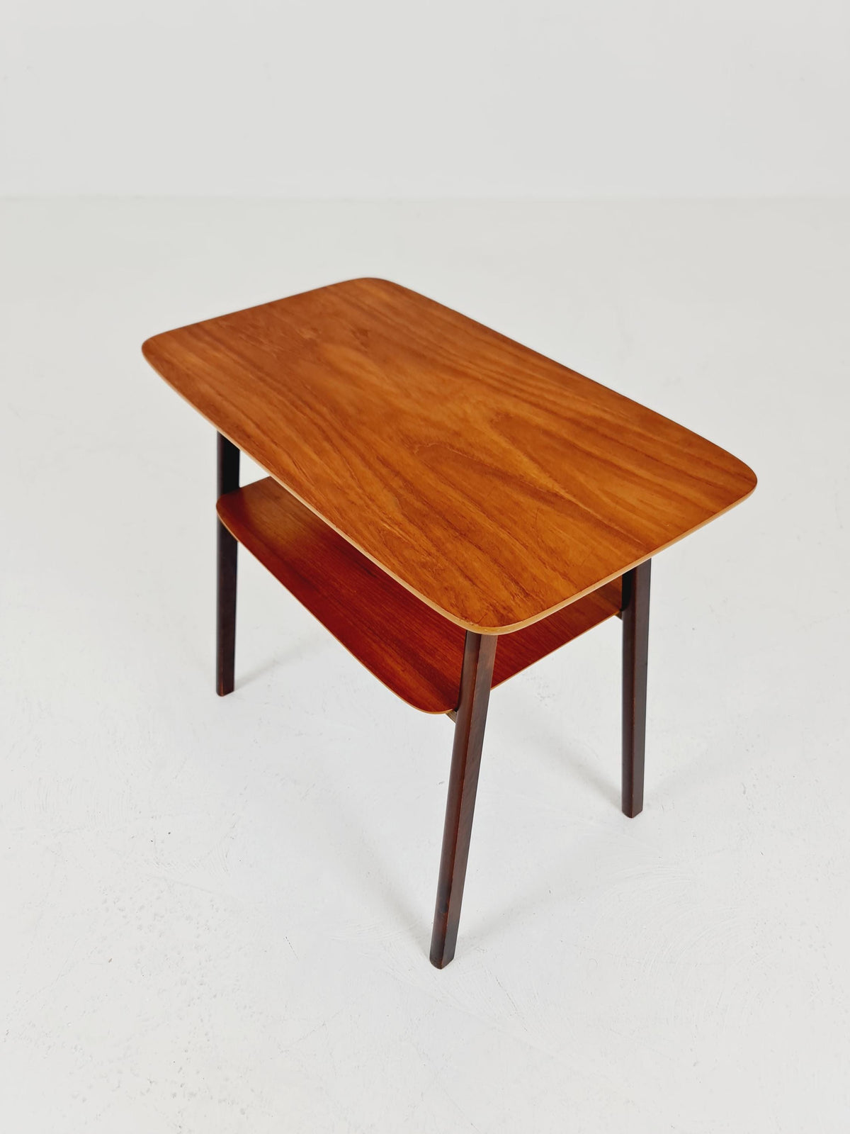 Swedish Mid century Mahogany nightstands, side tables by Albert’s Möbelfabrik, 1960s