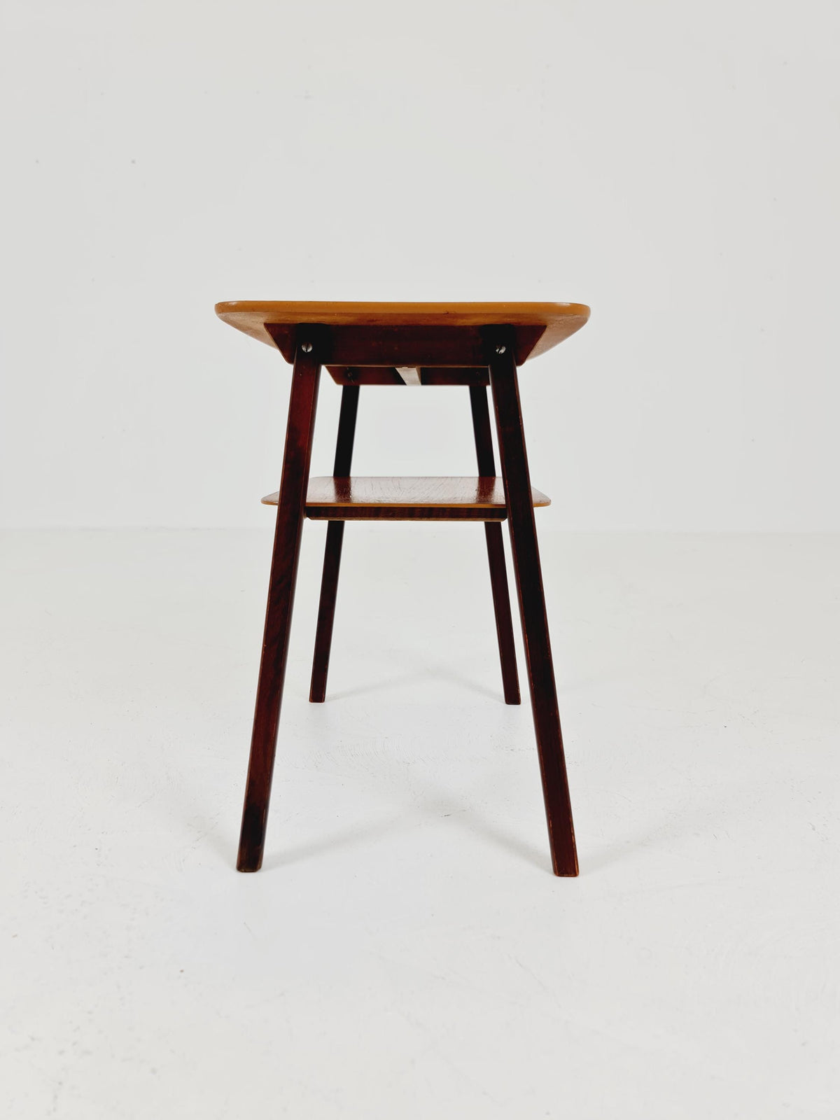Swedish Mid century Mahogany nightstands, side tables by Albert’s Möbelfabrik, 1960s