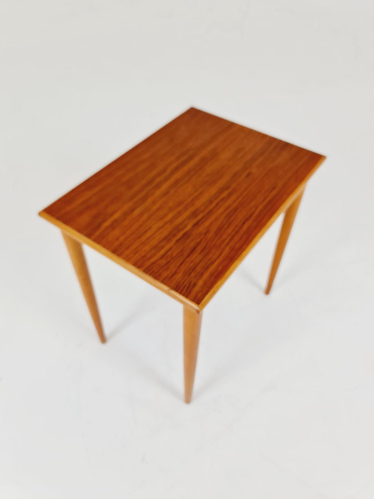 Swedish nightstand / side table teak 1960s