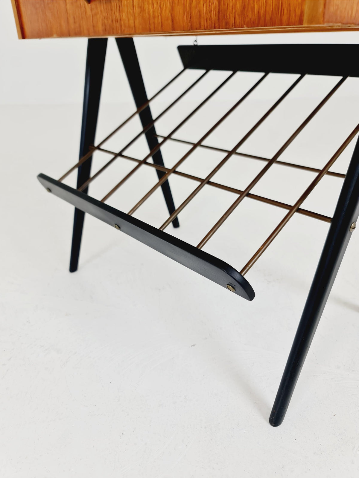 Midcentury Danish teak vintage Side table/ Bedside table/ Night stand, 1960s