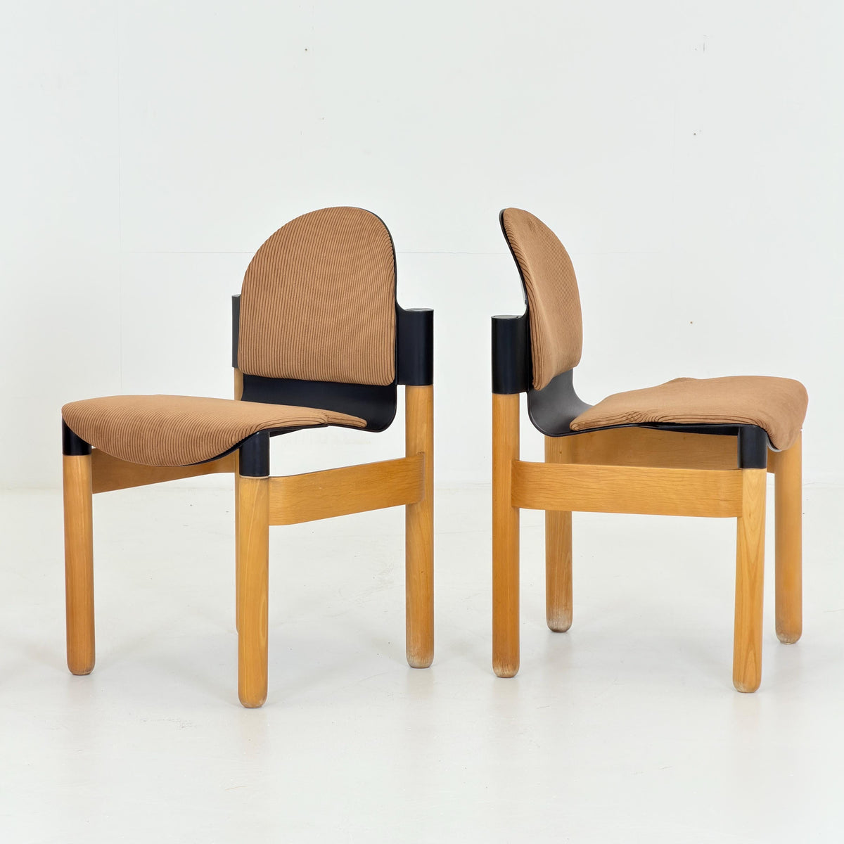 Set of 4 Mid-Century Flex Chairs by Gerd Lange for Thonet, 1970s, West Germany