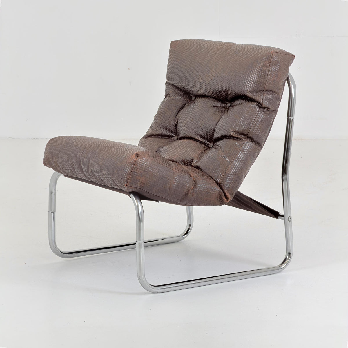 Mid-Century IKEA Pixi Lounge Chair by Gillis Lundgren, 1970s Sweden