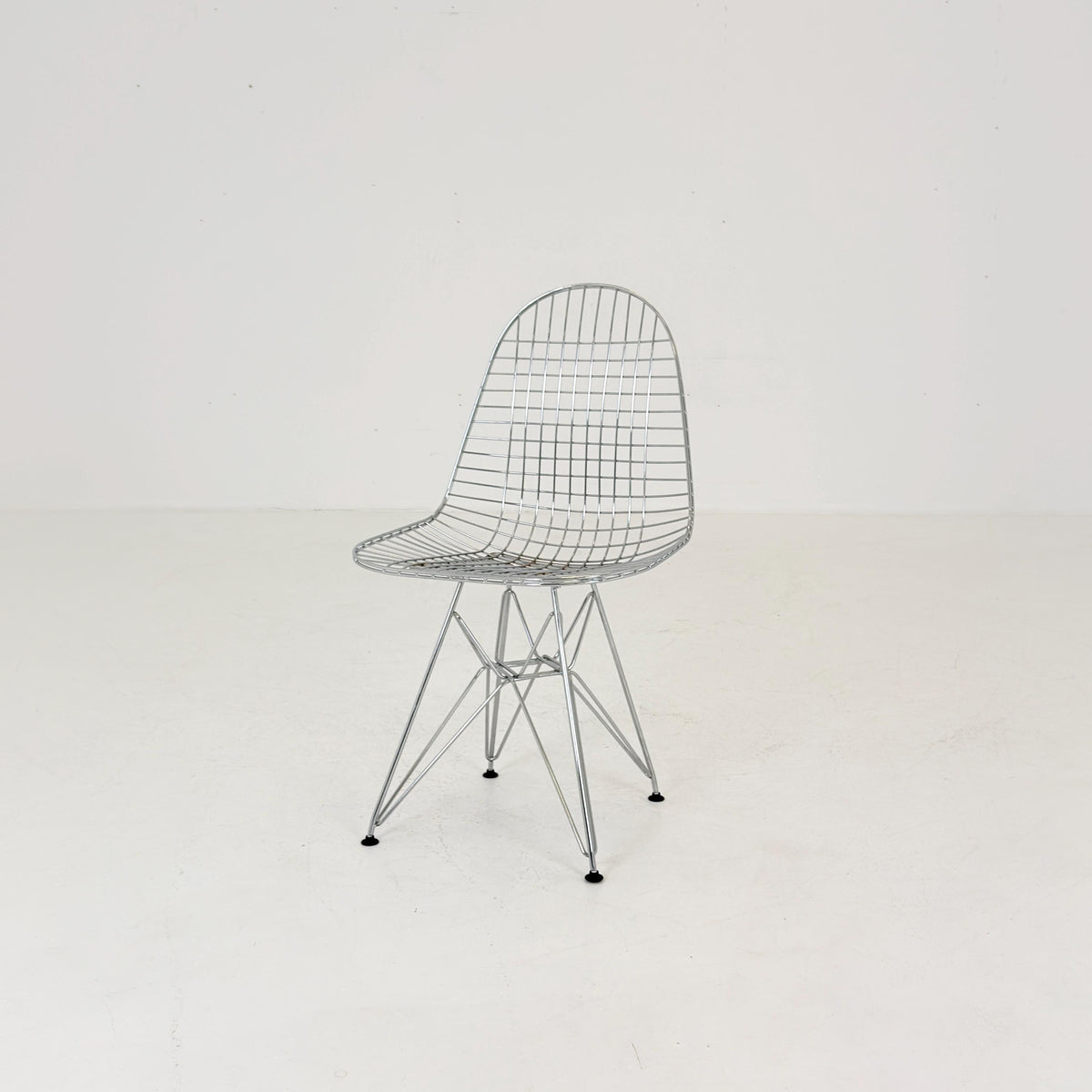 Mid Century Modern Eames DKR Wire Chair by Vitra Germany, 2000s